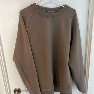 Lululemon Smooth Spacer Crewneck (Large, Nomad)